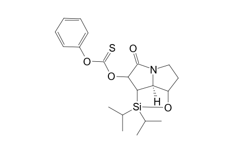 (1S,5aR,7aR,7bS)-7,7-Diisopropyl-6-oxa-1-[(phenoxythiocarbonyl)oxy]-7-silaoctahydro-2H-cyclopenta[g,h]pyrrolizin-2-one