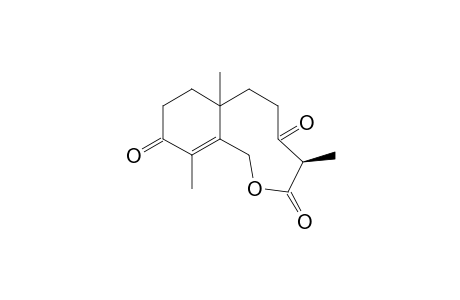 3,7-dioxo-6,7-seco-11.beta.-eudesm-4-en-6,12-olide