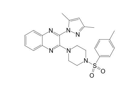 Quinoxaline, 2-(3,5-dimethyl-1H-pyrazol-1-yl)-3-[4-[(4-methylphenyl)sulfonyl]-1-piperazinyl]-
