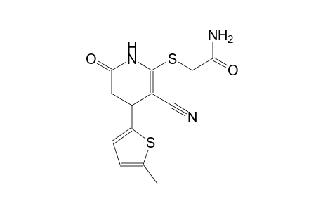 acetamide, 2-[[3-cyano-1,4,5,6-tetrahydro-4-(5-methyl-2-thienyl)-6-oxo-2-pyridinyl]thio]-