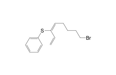 (E)-8-bromo-3-(phenylthio)-1,3-octadiene