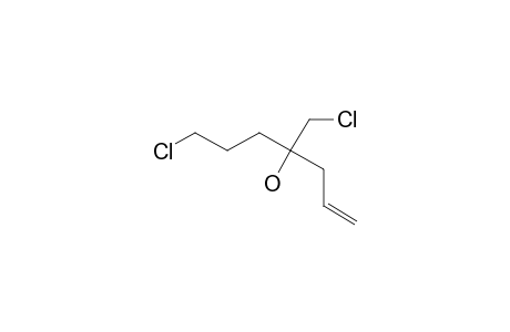 7-chloro-4-(chloromethyl)hept-1-en-4-ol