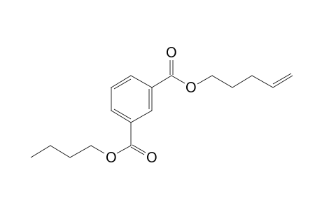 Isophthalic acid, pent-4-enyl butyl ester