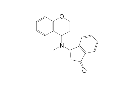 3-[3,4-Dihydro-2H-4-chromenyl(methyl)amino]-1-indanone