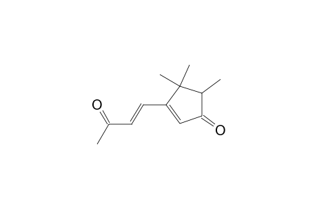 2-Cyclopenten-1-one, 4,4,5-trimethyl-3-(3-oxo-1-butenyl)-, (E)-(.+-.)-