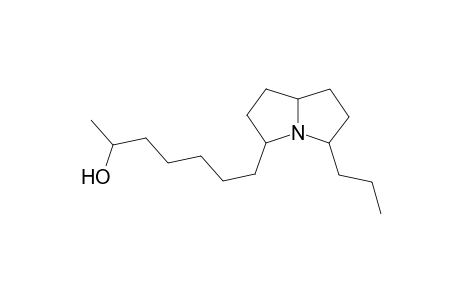 5-( 6'-Hydroxyheptyl)-3-propyl-pyrrolizidine