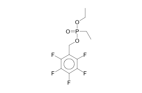 Ethyl pentafluorobenzyl ethylphosphonate