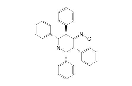 2,3,5,6-TETRAPHENYL-PIPERIDIN-4-ONE-OXIME