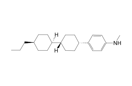 N-Methyl-4-[trans-4-(trans-4-propylcyclohexyl)cyclohexyl]aniline