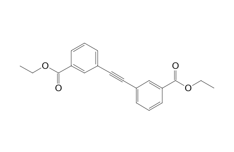 3-[2-(3-carbethoxyphenyl)ethynyl]benzoic acid ethyl ester
