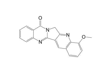 1-Methoxyquinolino[2',3':3,4]pyrrolo[2,1-b]quinazolin-11(13H)-one (1-methoxyluotonin A)