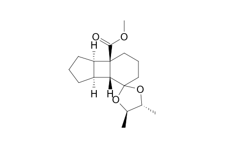 Methyl (1R,2R,6S,7R)-8-(2,3-Butandiyldioxy)tricyclo[5.4.0.0(2,6)]undec-9-ene-1-carboxylate