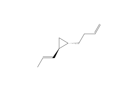1(S*)-(3-BUTENYL)-2(S*)-[1(E)-PROPENYL]-CYCLOPROPANE