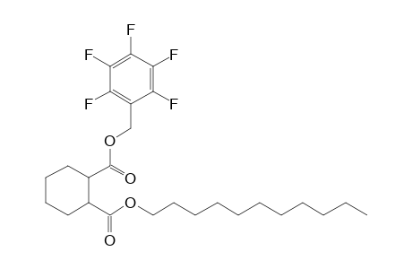 1,2-Cyclohexanedicarboxylic acid, pentafluorobenzyl undecyl ester