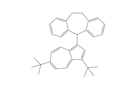 10,11-Dihydro-5-(3,6-di-t-butyl-1-azulenyl)-5H-dibenzo[a,d]cycloheptene