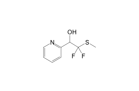 2,2-Difluoro-2-methylthio-1-(2-pyridyl)ethanol