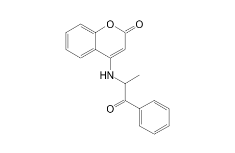 4-[(1-methyl-2-oxo-2-phenyl-ethyl)amino]chromen-2-one