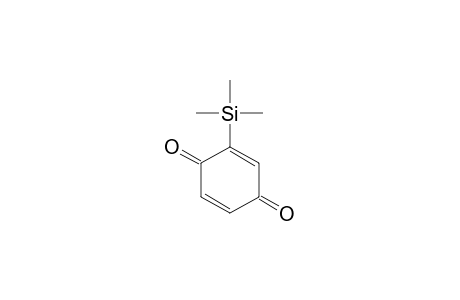 2,5-Cyclohexadiene-1,4-dione, 2-(trimethylsilyl)-