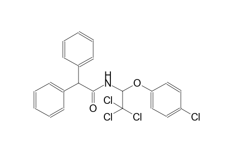 2,2-diphenyl-N-[2,2,2-trichloro-1-(4-chlorophenoxy)ethyl]acetamide