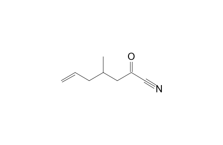 2-keto-4-methyl-hept-6-enenitrile