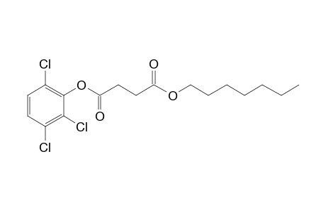 Succinic acid, heptyl 2,3,6-trichlorophenyl ester