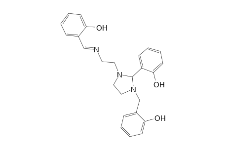 Phenol, 2-[[2-(2-hydroxyphenyl)-3-[2-[[(2-hydroxyphenyl)methylene]amino]ethyl]-1-imidazolidinyl]methyl]-