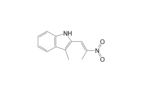 3-Methyl-2-[(E)-2-nitroprop-1-enyl]-1H-indole