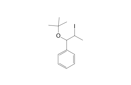 erythro-1-tert-butoxy-1-phenyl-2-iodopropane