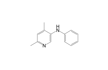 2,4-Dimethyl-5-anilinopyridine
