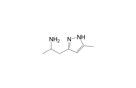 1-(5-Methyl-1H-pyrazol-3-yl)-2-propanamine