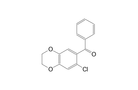 (7-chloro-2,3-dihydro-1,4-benzodioxin-6-yl)(phenyl)methanone