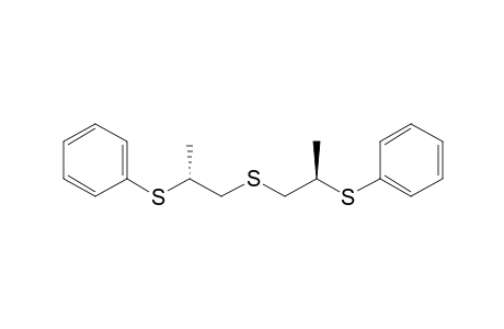 (R,R)-(+)-Bis[2-(phenylsulfanyl)propyl]sulfide