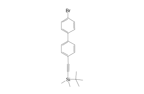 4-Bromo-4'-[butyl-dimethylsilyl)ethynyl]-biphenyl