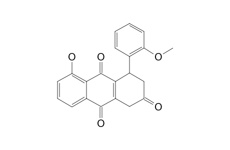 1-(2-METHYLPHENYL)-3-OXO-8-HYDROXY-1,2,4-TRIHYDRO-9,10-ANTHRAQUINONE