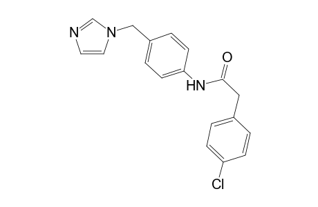 2-(4-Chlorophenyl)-N-[4-(1H-imidazol-1-ylmethyl)phenyl]acetamide