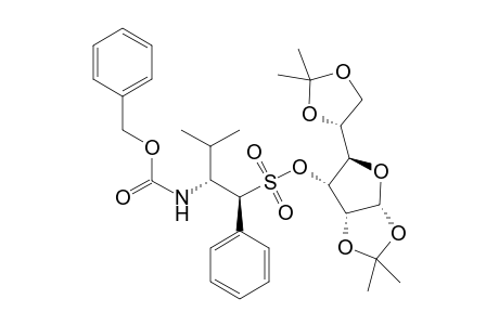 1,2:5,6-Di-O-isopropylidene-a-d-allofuranos-3-yl (1S, 2R)-2-[(Benzyloxycarbonyl)amino]-3-methyl-1-phenylbutane-1-sulfonate