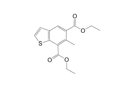 Diethyl-6-methyl-benzo[b]thiophene-5,7-dicarboxylate