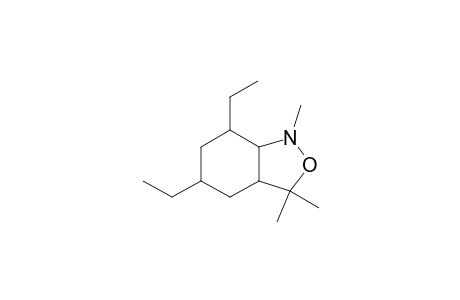 5,7-Diethyl-1,3,3-trimethyloctahydrobenzo[c]isoxazole