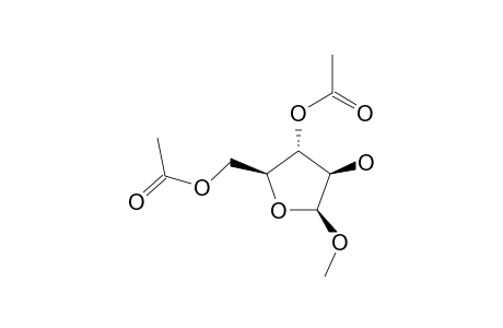 METHYL_3,5-DI-O-ACETYL-BETA-D-ARABINOFURANOSIDE
