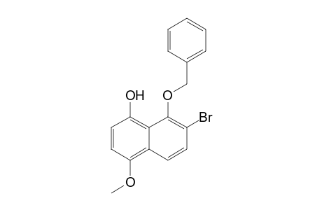 7-Bromo-8-(benzyloxy)-4-methoxy-1-naphthol