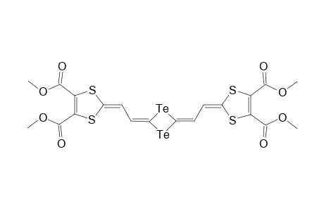 E/Z-2,4-[Bis[4,5-(dimethoxycarboyl)-1,3-dithiole-2-ylidene]ethylene]-1,3-ditelluratane