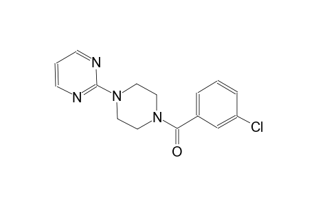2-[4-(3-chlorobenzoyl)-1-piperazinyl]pyrimidine