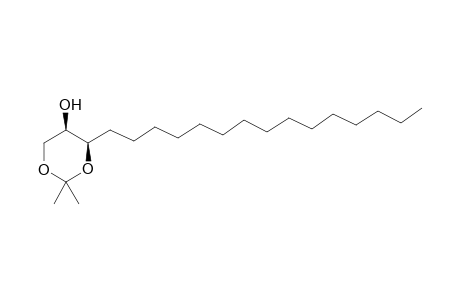 (4R,5R)-2,2-Dimethyl-4-pentadecyl-1,3-dioxane-5-ol