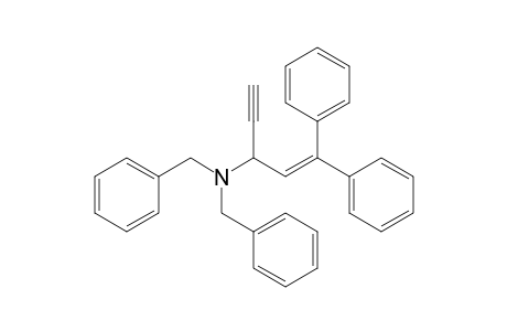 N,N-Dibenzyl-1,1-diphenyl-1-penten-4-yn-3-amine