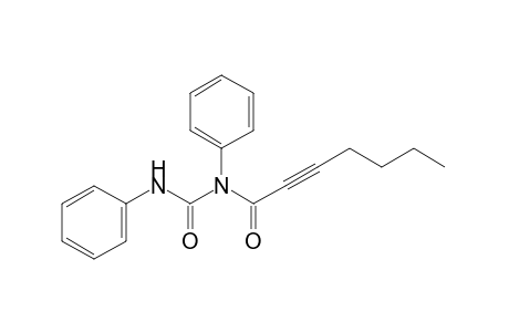 N-(2-heptynoyl)carbanilide
