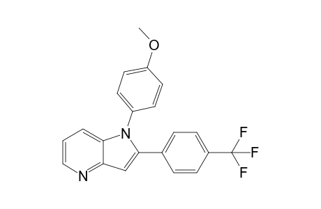 1-(4-Methoxyphenyl)-2-(4-(trifluoromethyl)phenyl)-1H-pyrrolo[3,2-b]pyridine