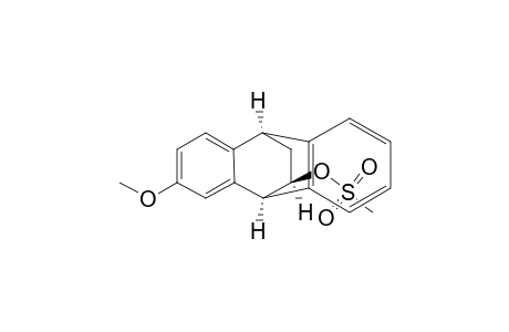 9,10-Ethanoanthracen-11-ol, 9,10-dihydro-2-methoxy-, methanesulfonate, (9.alpha.,10.alpha.,11R*)-