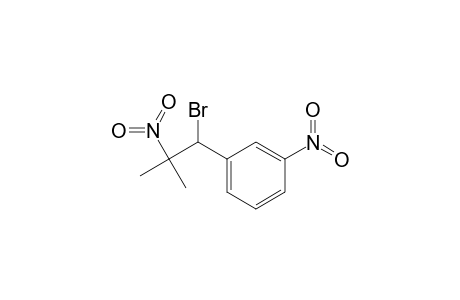 Benzene, 1-(1-bromo-2-methyl-2-nitropropyl)-3-nitro-