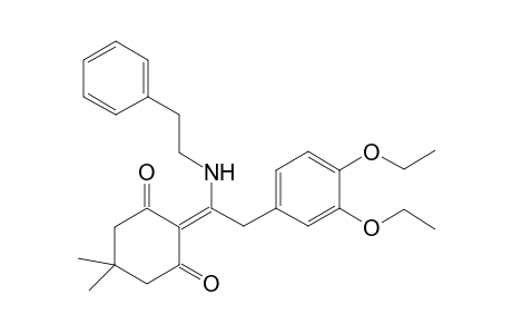 1,3-Cyclohexanedione, 2-[2-(3,4-diethoxyphenyl)-1-[(2-phenylethyl)amino]ethylidene]-5,5-dimethyl-