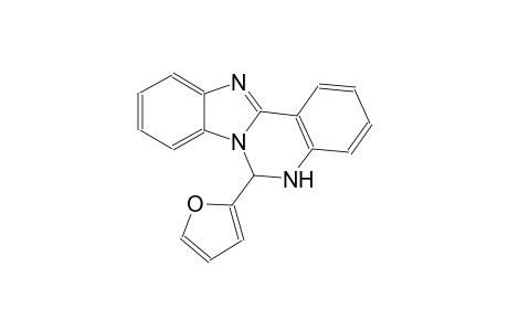 6-(2-furyl)-5,6-dihydrobenzimidazo[1,2-c]quinazoline